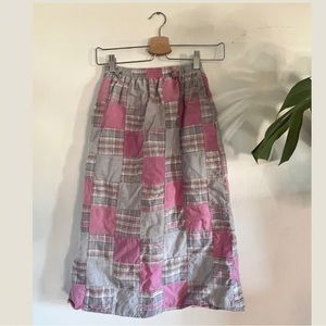 Vintage Patchwork Quilt Skirt